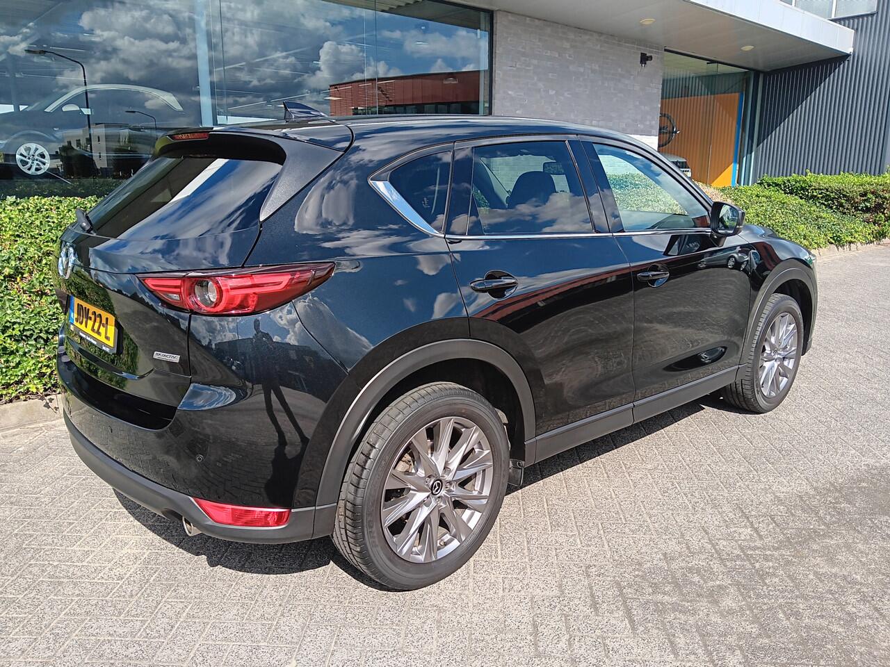 Mazda CX-5 2.0 SkyActiv-G 165 Luxury AUTOMAAT, Leder, Navi, Clima, Head-up, etc. incl. 12 MND BOVAGGARANTIE stoelkoeling voor, stoelverwarming voor én achter, zeer compleet!