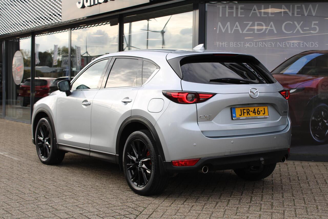 Mazda CX-5 2.5 4WD SkyActiv-G 194 Sportive , Automaat, Trekhaak, Half Leder, Bose, 360 Camera, Adap. Cruise, LMV 19 Inch, AWD, Clima, Stoelverwarming, Stuurverwarming, HUD