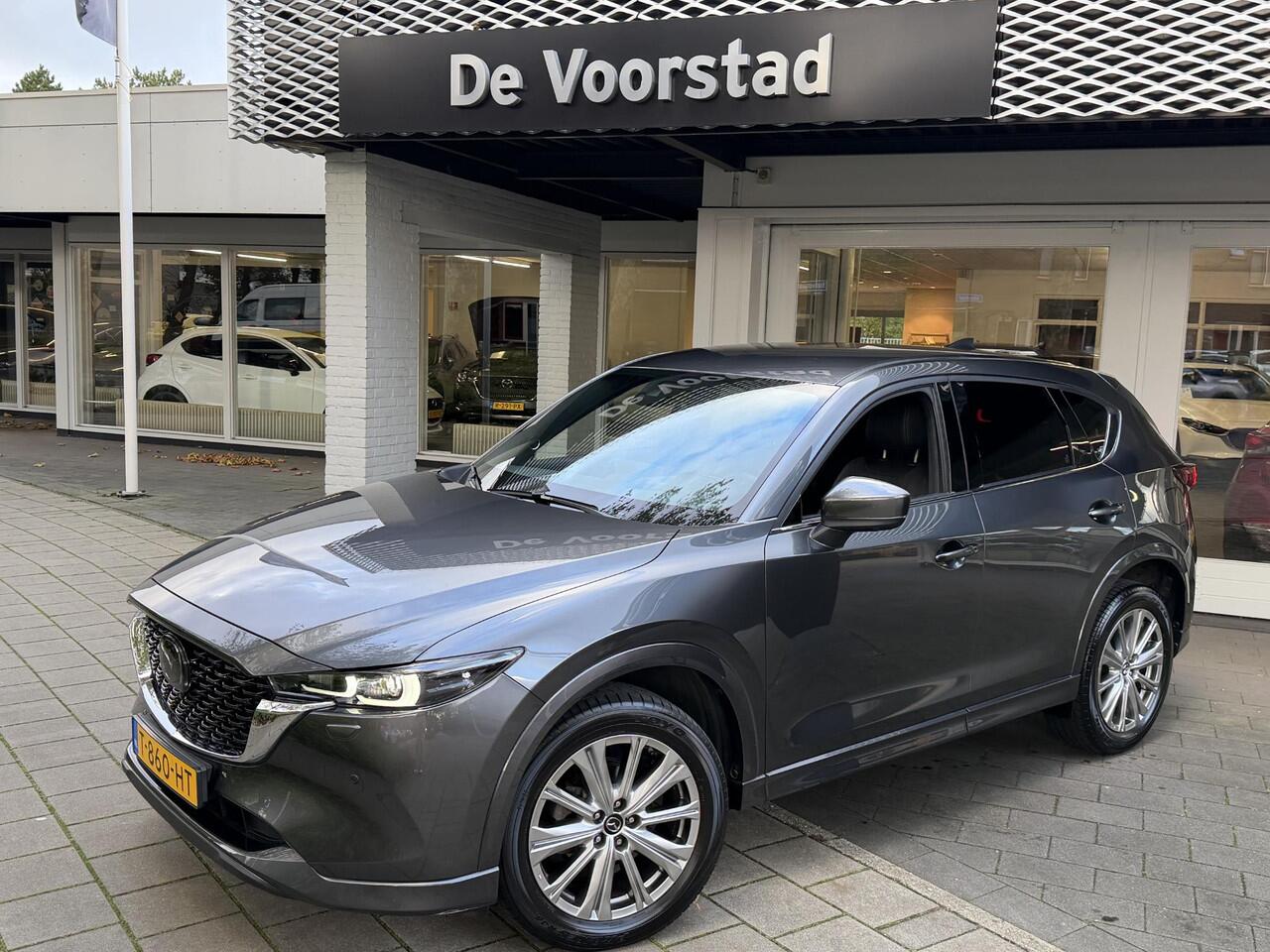 Mazda CX-5 2.0 e-SkyActiv-G M Hybrid 165 Takumi Automaat | 360 camera | Nappa leder | elek. klep | Ned. auto | dealer onderhouden.