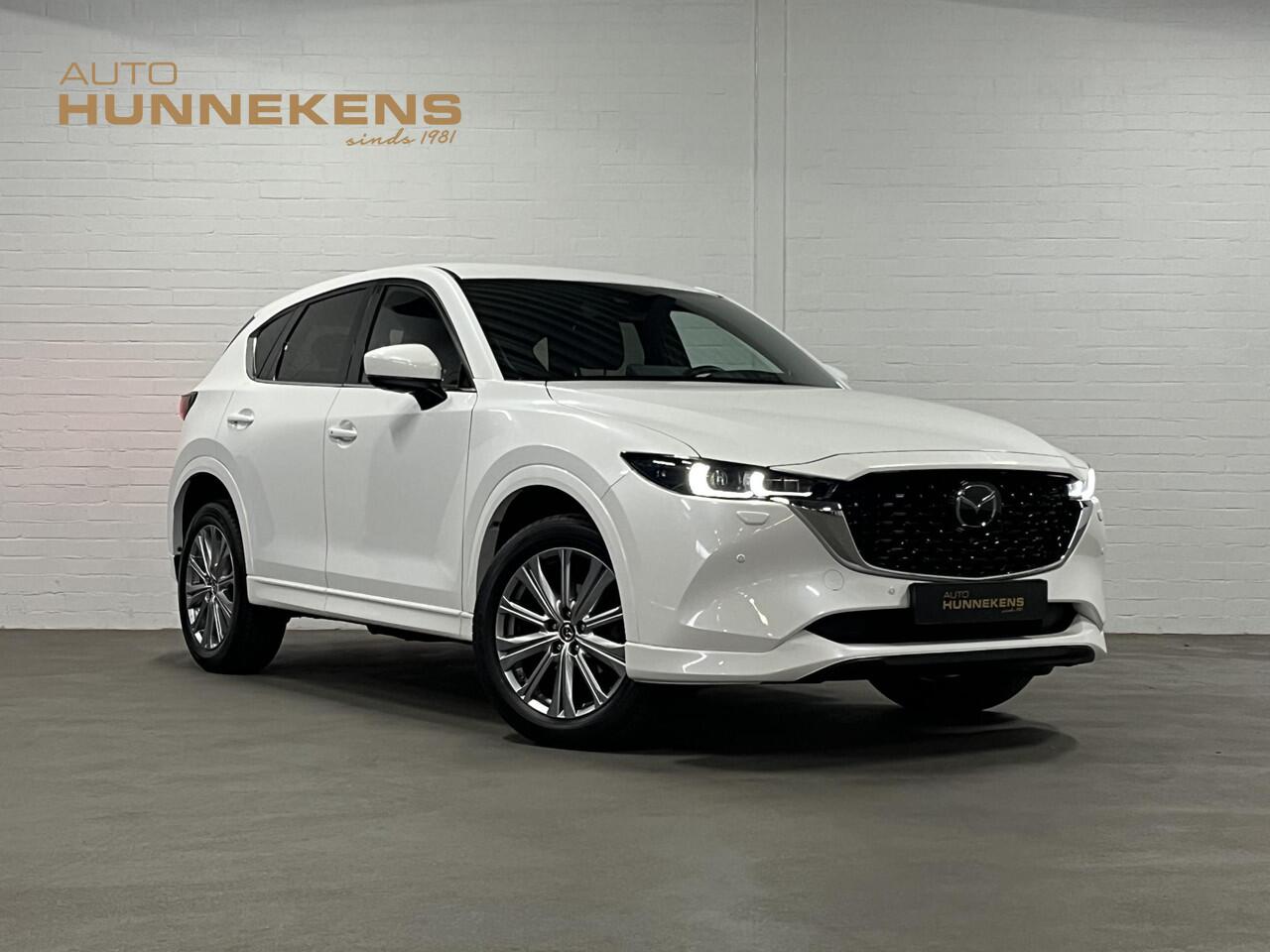 Mazda CX-5 2.5 SkyActiv-G Takumi AWD | Adapt. Cruise control | Head-up | Bose | Stoelkoeling | 360 graden Camera | Leder |