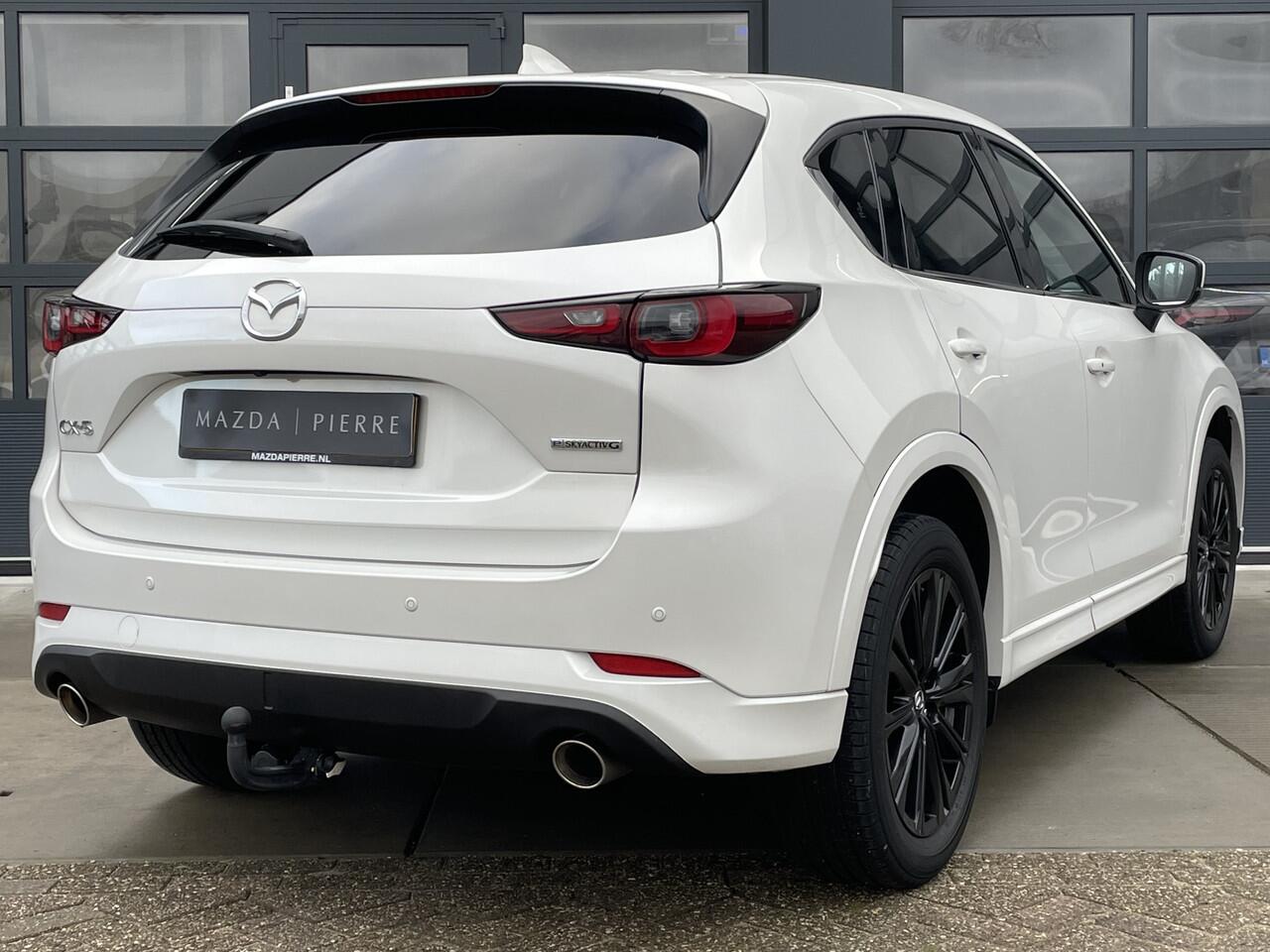 Mazda CX-5 2.0 e-SkyActiv-G 165 M Hybrid 165 Takumi | AUTOMAAT | TREKHAAK | OPEN DAK | FULL-OPTION!! NAVI | WINTERPAKKET | 19 INCH LMV | LED | 2000 KG TREKGEWICHT