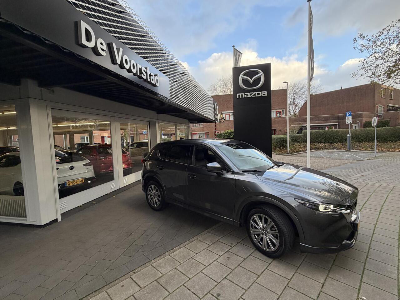 Mazda CX-5 2.0 e-SkyActiv-G M Hybrid 165 Takumi Automaat | 360 camera | Nappa leder | elek. klep | Ned. auto | dealer onderhouden.