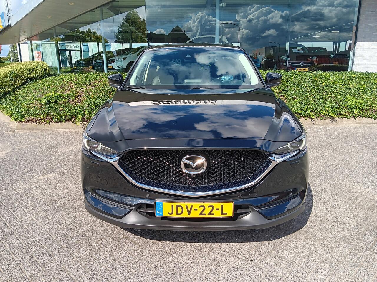 Mazda CX-5 2.0 SkyActiv-G 165 Luxury AUTOMAAT, Leder, Navi, Clima, Head-up, etc. incl. 12 MND BOVAGGARANTIE stoelkoeling voor, stoelverwarming voor én achter, zeer compleet!