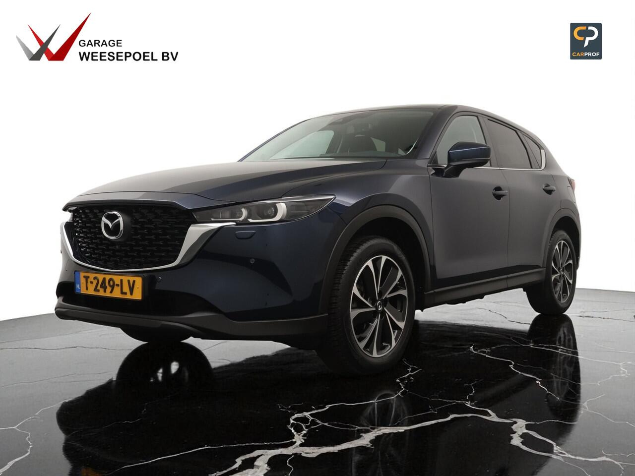 Mazda CX-5 2.0 e-SkyActiv-G M Hybrid 165PK Advantage Automaat - Navigatie - 360 gr. Camera - 19 inch LM velgen - Trekhaak - 2.000 trekgewicht - Fabrieksgarantie tot 07-2029