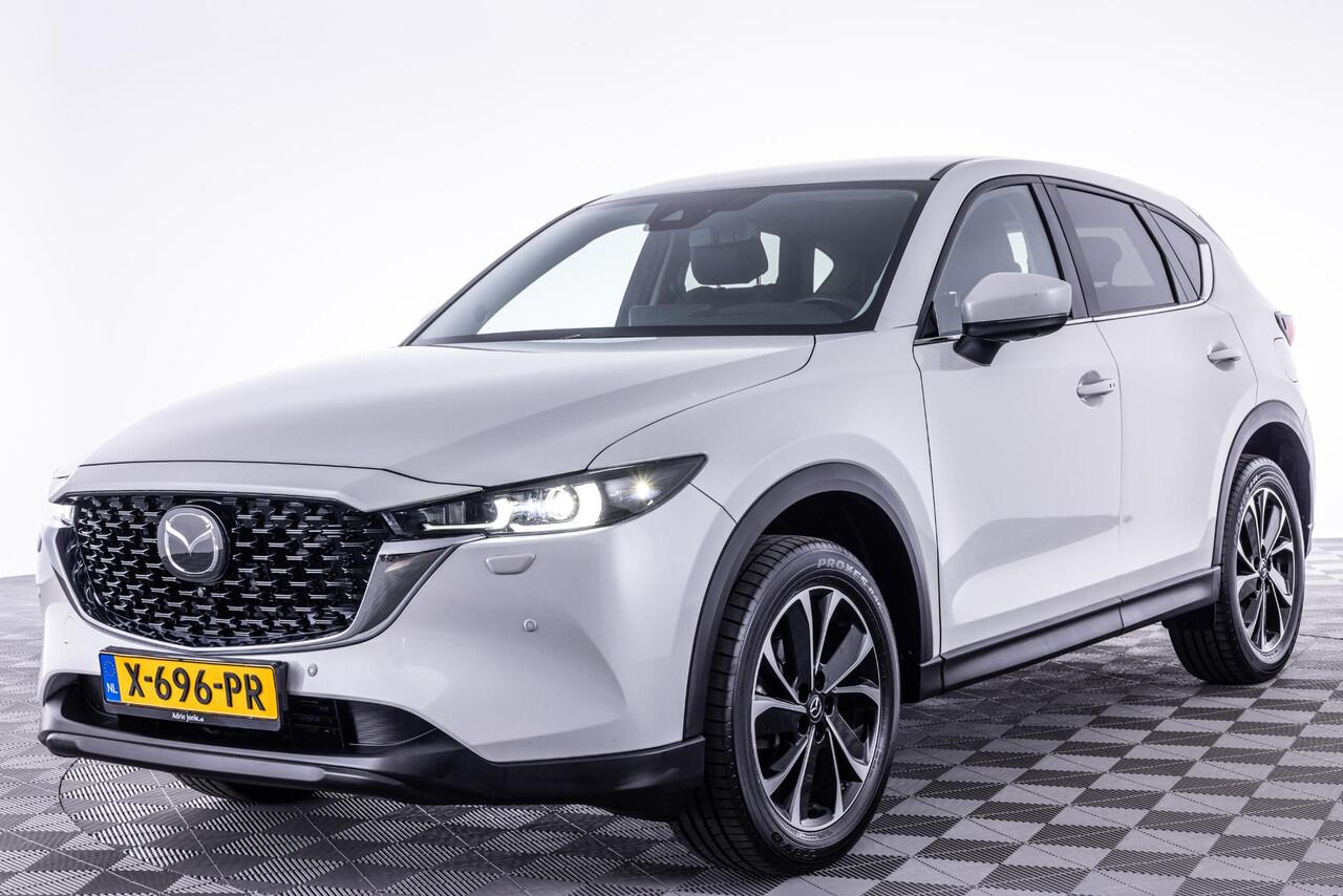 Mazda CX-5 2.0 e-SkyActiv-G M Hybrid 165 Exclusive-Line AUTOMAAT | TREKHAAK | BLACK COMFORT PACK | EL. A.KLEP | Bose AUDIO | STOEL VENTILATIE | APPLE CARPLAY/ANDROID AUTO | 2000kg TREK GEWICHT | NED. AUTO | *6JAAR GARANTIE |