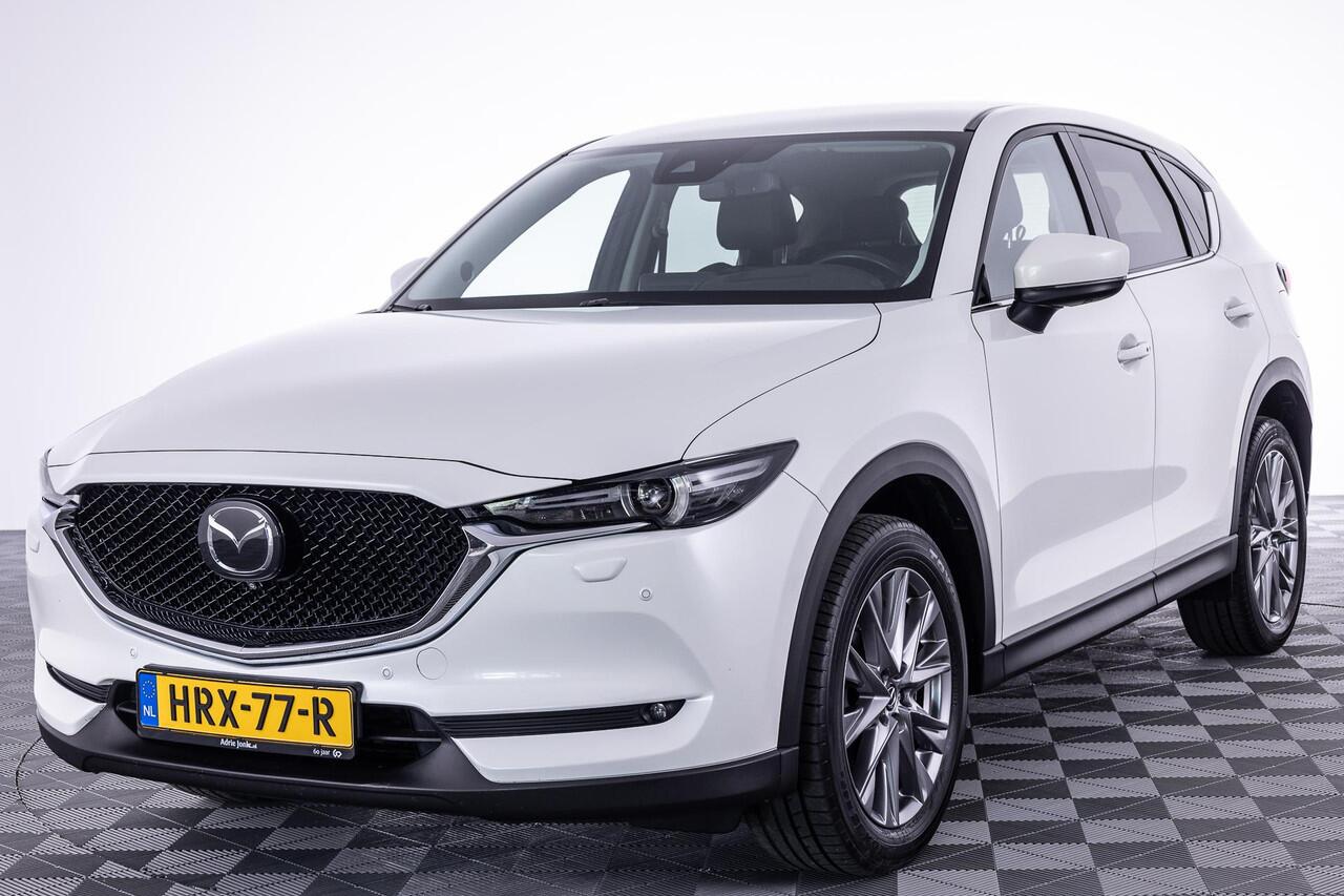 Mazda CX-5 2.5 SkyActiv-G 194 Luxury | AUTOMAAT | APPLE CARPLAY | LEDER | HEAD UP | 360 CAMERA | BOSE AUDIO | HEAD UP | 19 INCH LM | STOELVENTILATIE VOOR |