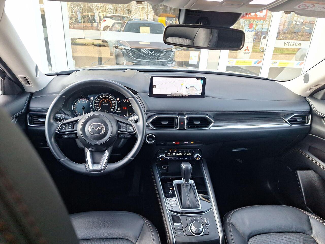 Mazda CX-5 2.5 SkyActiv-G 194 Luxury | Automaat | Leer-Pakket | Trekhaak Wegklapbaar | Apple Carplay-Android Auto