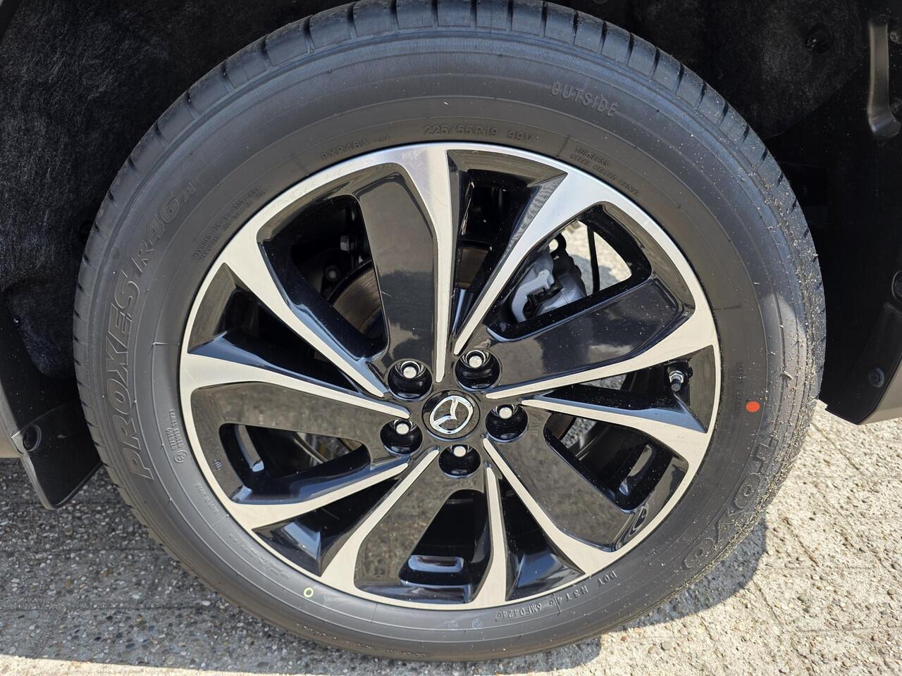 Mazda CX-5 2.0 e-SA-G M Hybrid 165 Exclusive line 7.500,- korting | Elektrische stoelen met geheugenstand | Stoelkoeling en Verwarming | Stuurverwarming | 360 Camera | Bose | Adaptieve cruise control | Head-up Display |