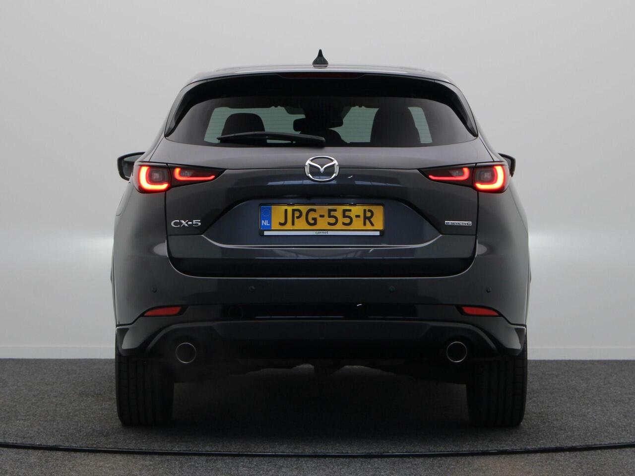 Mazda CX-5 2.0 e-SkyActiv-G M Hybrid 165 Homura | Lederen Bekleding | Elektrische Stoelverstelling met memory | Bose Audio | Stoel en Stuur verwarming |