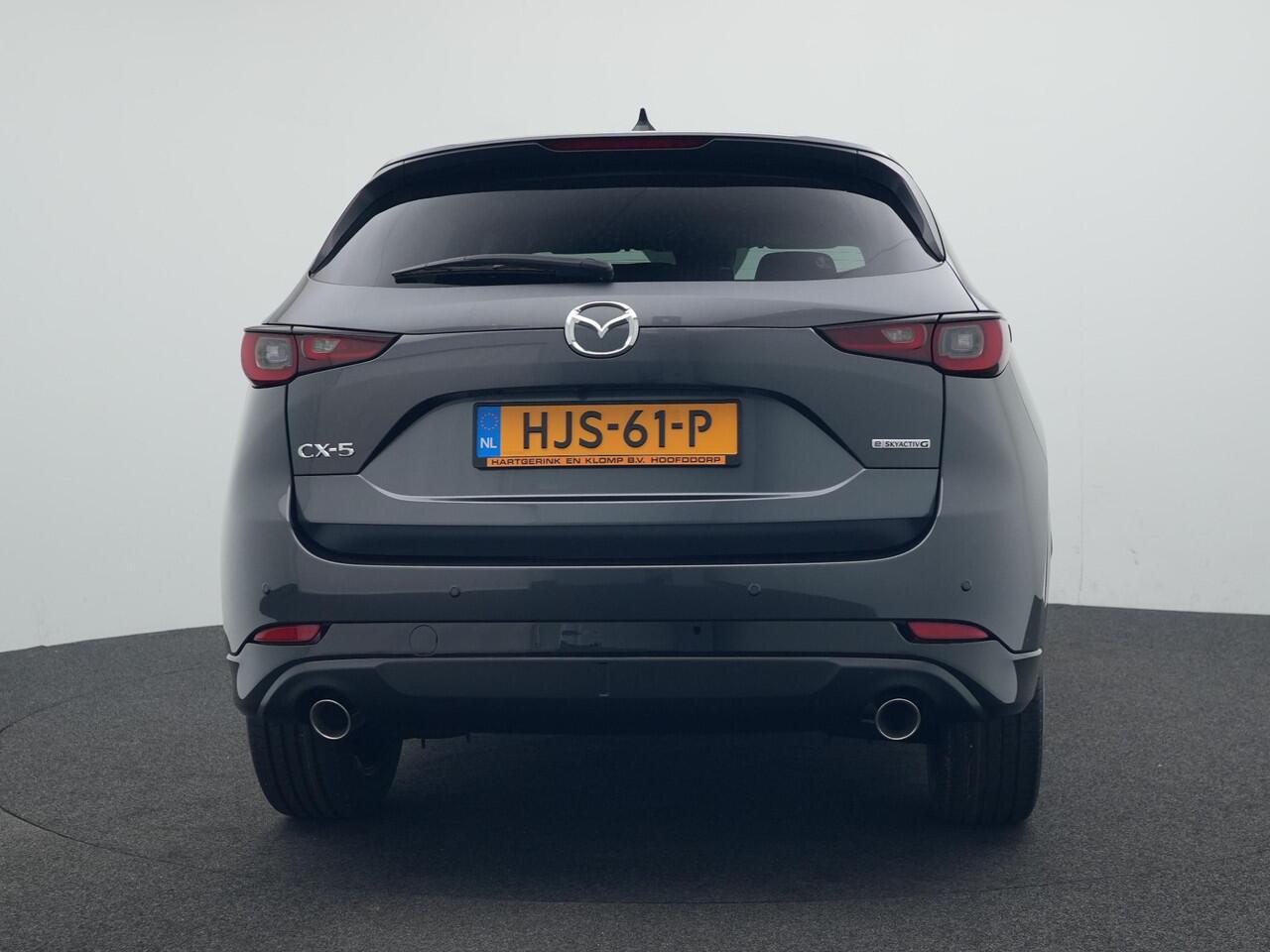 Mazda CX-5 2.0 e-SkyActiv-G Homura automaat met Black Comfort Pack | demo voordeel