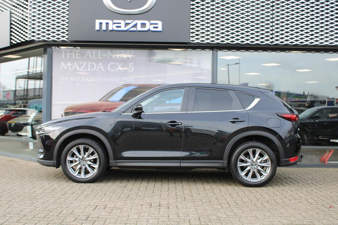 Mazda CX-5 2.0 SkyActiv-G 165 Style Selected , Automaat, Trekhaak, Leder, Bose, Clima, Cruise, 360 Camera, LMV 19 Inch, Navi, Apple Carplay, Stuur/Stoelverwarming