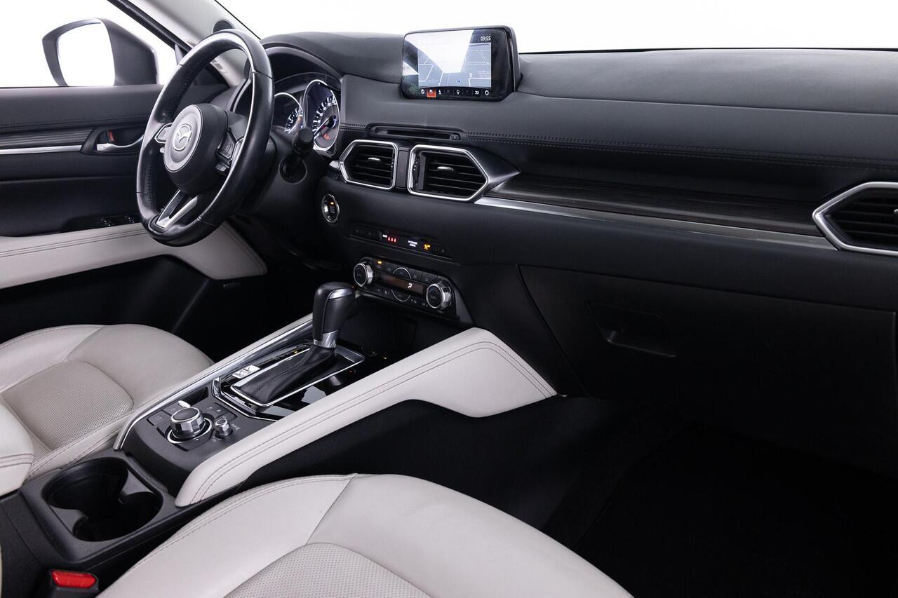 Mazda CX-5 2.0 SkyActiv-G 165 GT-M AUTOMAAT | TREKHAAK | APPLE CARPLAY | | DODEHOEK DETECTIE | LEDER | BOSE AUDIO | HEAD UP | 19 INCH | 360 CAMERA |