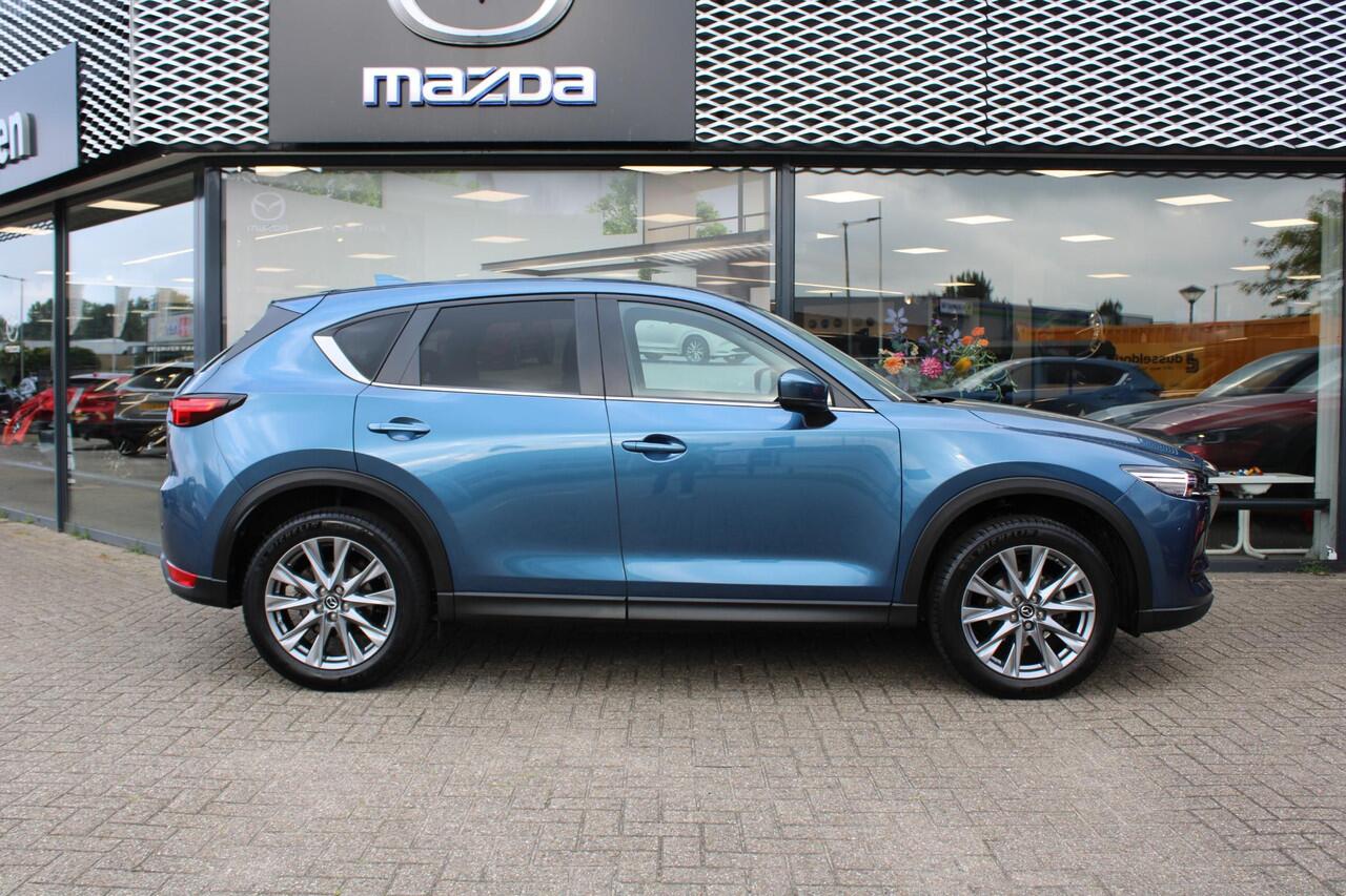 Mazda CX-5 2.0 SkyActiv-G 165 Comfort , Trekhaak, Navi, Cruise, 360 Camera, Stuur/Stoel Verwarming, Apple Carplay, Android Auto, Clima, LMV 19 Inch, PDC, LKA, HUD, Bluetooth