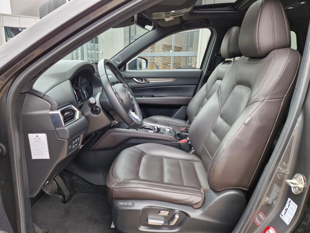 Mazda CX-5 2.5 SkyActiv-G 194 Signature | AUTOMAAT | FULL OPTION | LEDER | OPEN DAK 2000 KG TREKGEWICHT!