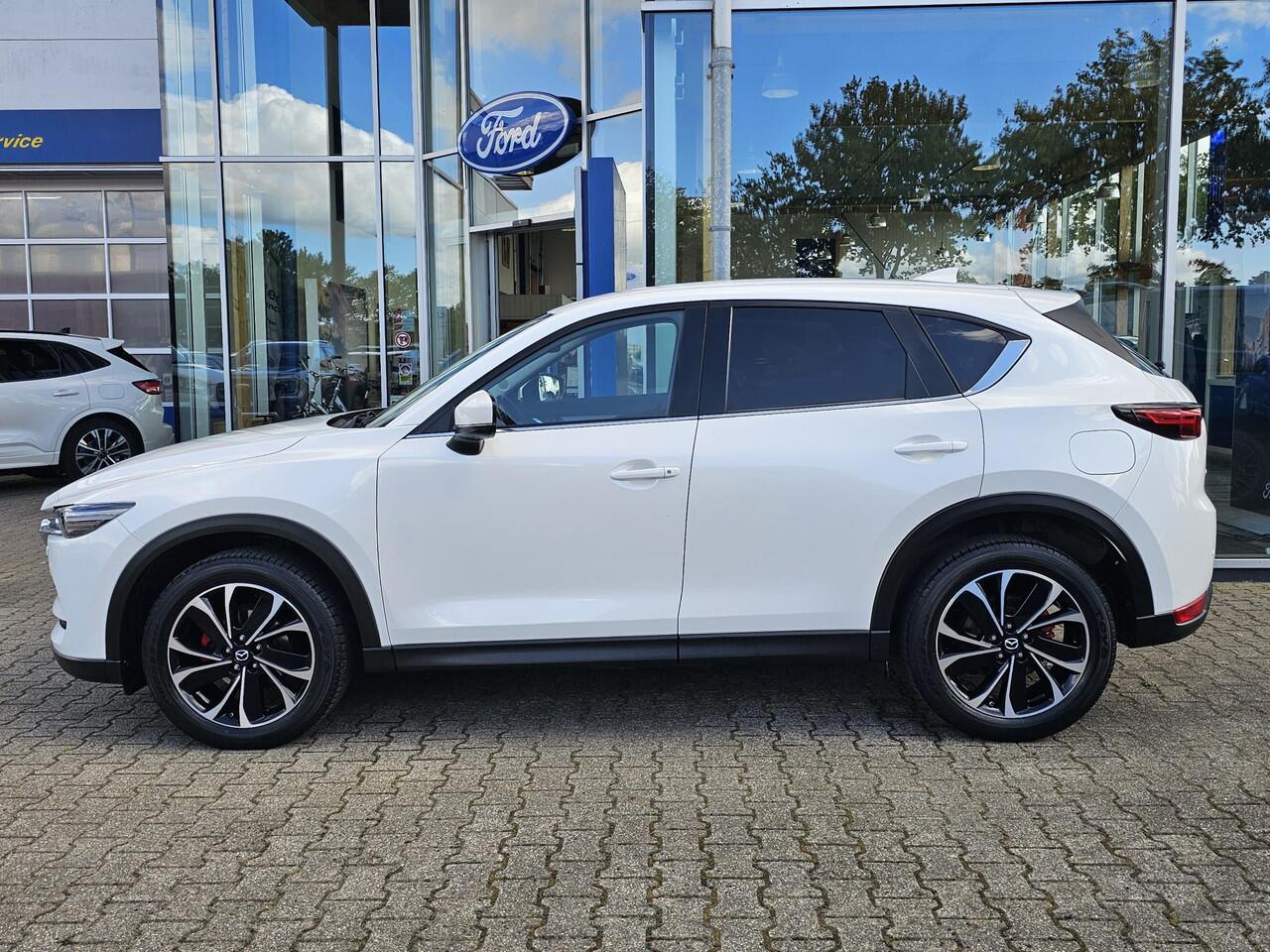 Mazda CX-5 2.5 SkyActiv-G 194 GT-M 2de eigenaar | Xenon | 19'' velgen | Head-up display | App-voorbereiding | Trekhaak | 2.000 kg trekgewicht | Elektrisch bedienbare achterklep etc.