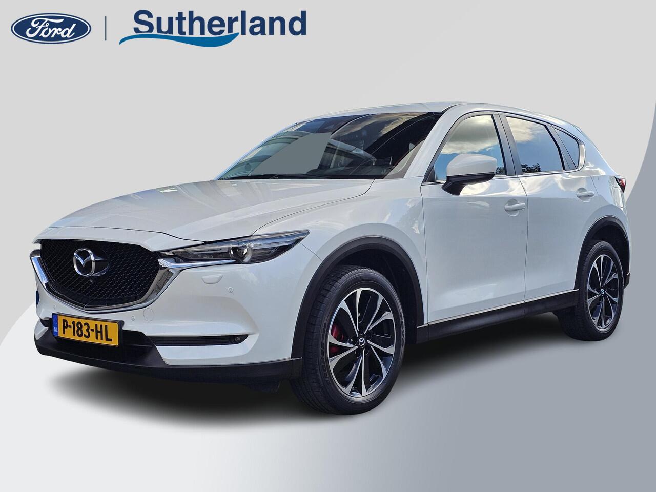 Mazda CX-5 2.5 SkyActiv-G 194 GT-M 2de eigenaar | Xenon | 19'' velgen | Head-up display | App-voorbereiding | Trekhaak | 2.000 kg trekgewicht | Elektrisch bedienbare achterklep etc.