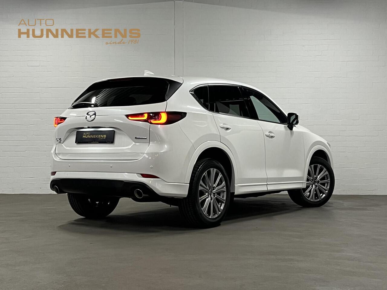 Mazda CX-5 2.5 SkyActiv-G Takumi AWD | Adapt. Cruise control | Head-up | Bose | Stoelkoeling | 360 graden Camera | Leder |