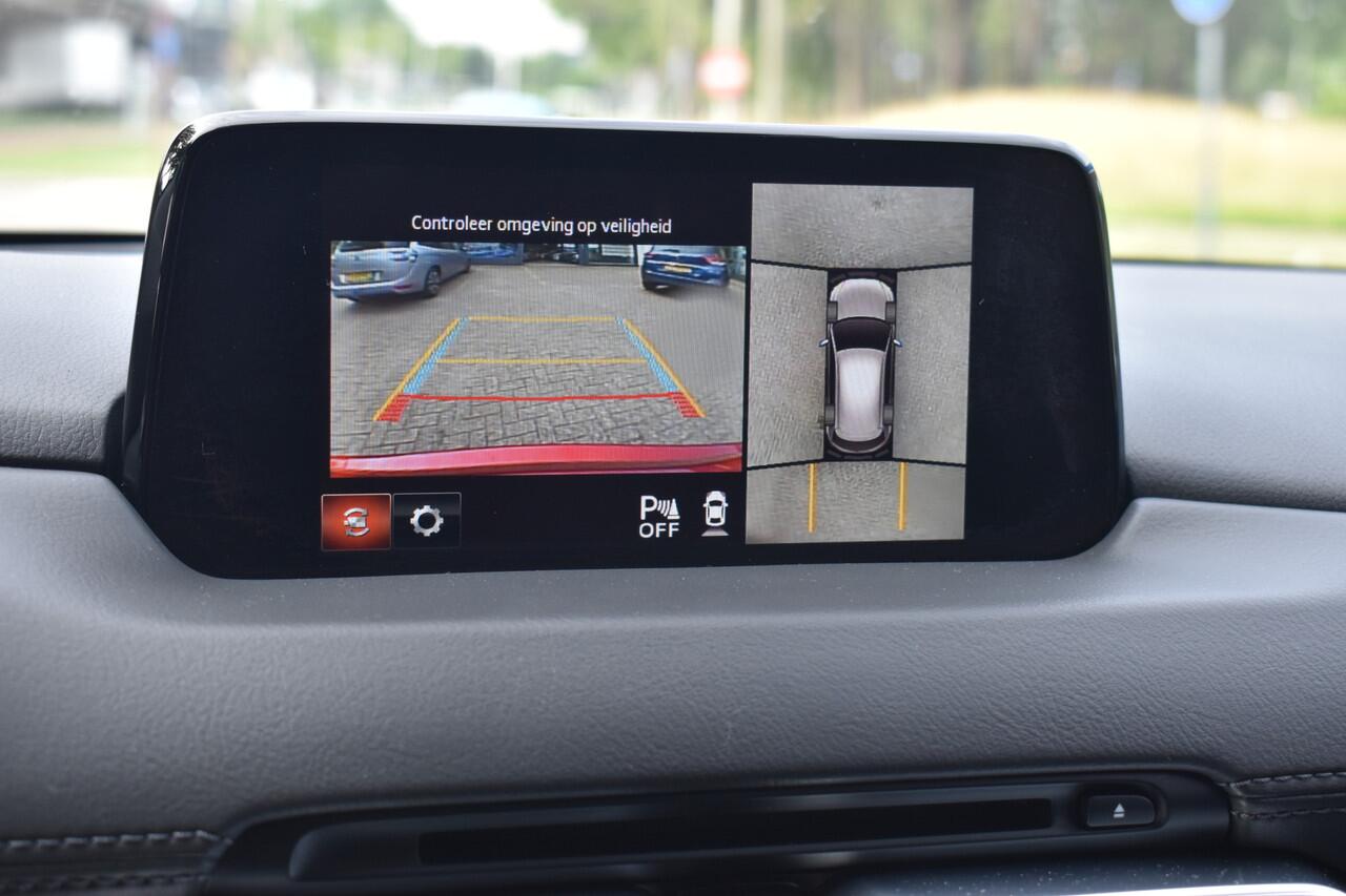 Mazda CX-5 2.5 SkyActiv-G 194 GT-M HUD | BSM | 100% Onderhouden | 360 Camera | Stuur/Stoelverwarming | 12 mnd BOVAG garantie Whatsapp 06-53188999