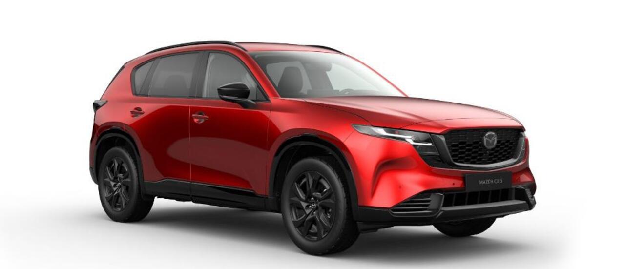 Mazda CX-5 2.5 E-SKYACTIV G 141 M AUTOMAAT HYBRID Homura LEDER INTERIEUR | 19 INCH LMV | LED | BOSE 6 JAAR GARANTIE!NAVI | APPLE CARPLAY / ANDROID 15,6 INCH MAZDA CONNECT-SCHERM