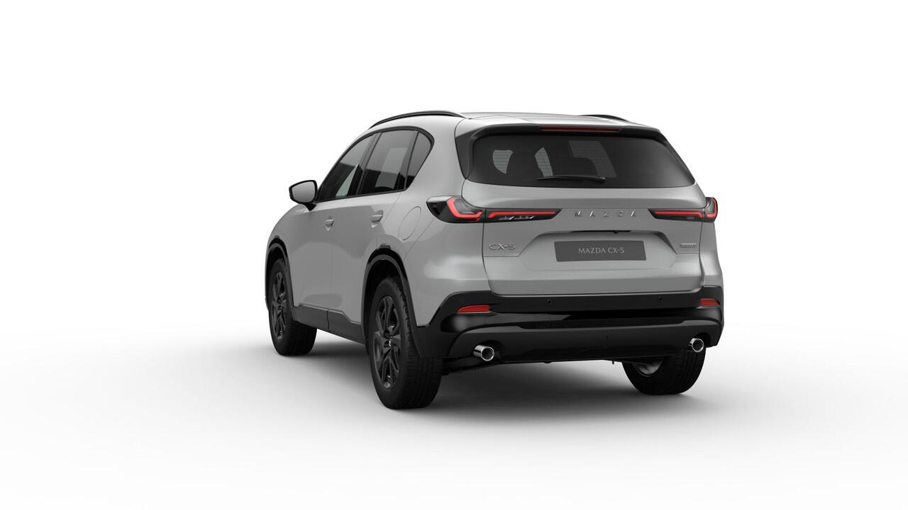 Mazda CX-5 Homura - Zwart lederen interieur | 19-inch lichtmetalen velgen, Black | Alarmsysteem | Automatisch dimmende binnenspiegel met randloos design