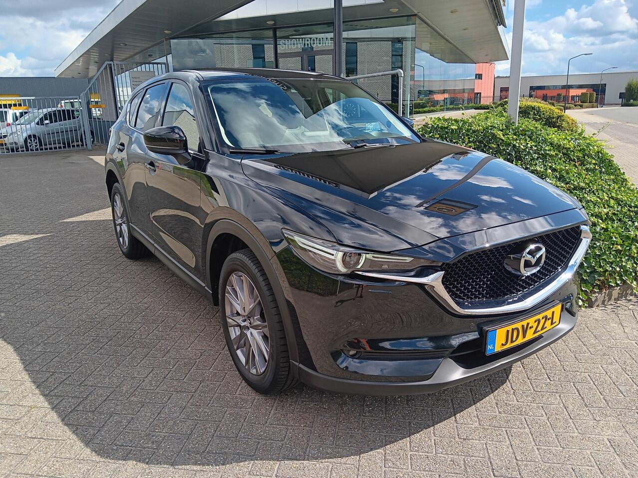 Mazda CX-5 2.0 SkyActiv-G 165 Luxury AUTOMAAT, Leder, Navi, Clima, Head-up, etc. incl. 12 MND BOVAGGARANTIE stoelkoeling voor, stoelverwarming voor én achter, zeer compleet!
