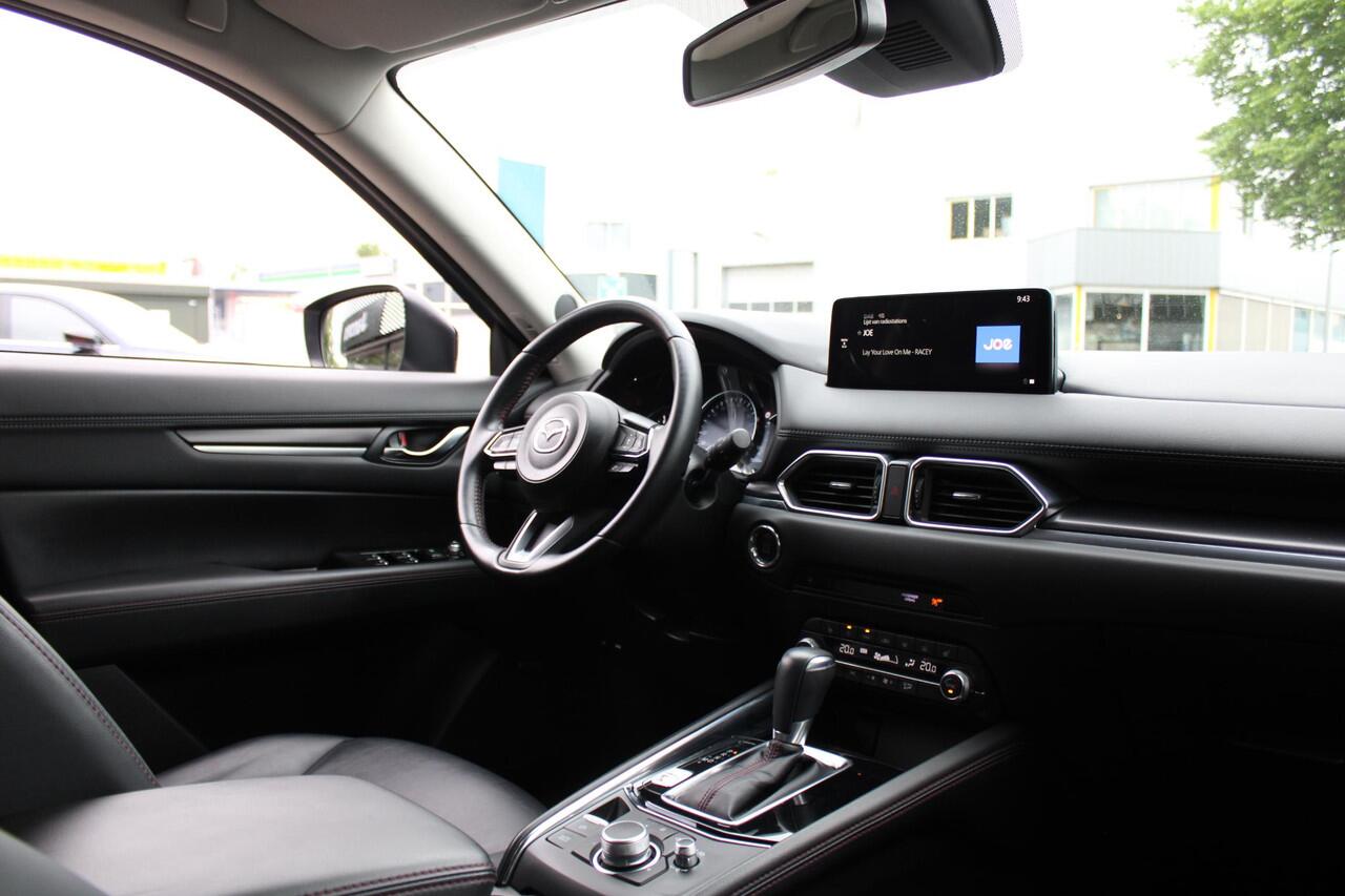 Mazda CX-5 2.5 SkyActiv-G 194 Sportive , Automaat, Half Leder, Adap.Cruise, 360 Camera, Bose, Navi, Apple, LMV 19 Inch, Stuur/Stoelverwarming