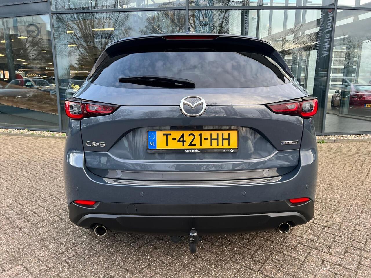 Mazda CX-5 2.0 e-SkyActiv-G M Hybrid 165 Exclusive-Line COMFORT PACK | AUTOMAAT | TREKHAAK | LEDER | 360 CAMERA | EL.A.KLEP | Bose AUDIO | NED.AUTO | *6 jaar GARANTIE |