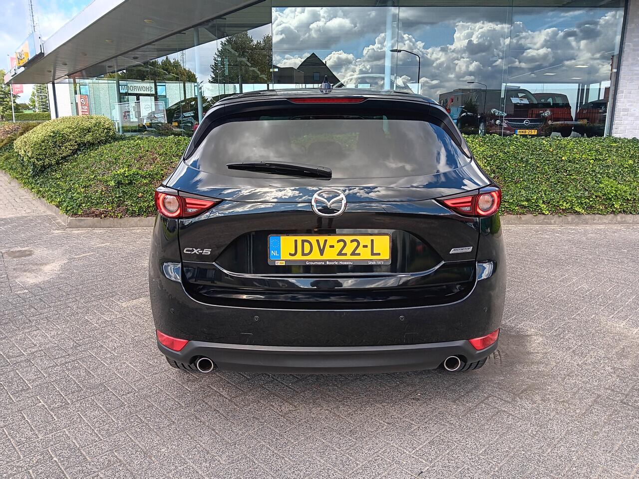 Mazda CX-5 2.0 SkyActiv-G 165 Luxury AUTOMAAT, Leder, Navi, Clima, Head-up, etc. incl. 12 MND BOVAGGARANTIE stoelkoeling voor, stoelverwarming voor én achter, zeer compleet!