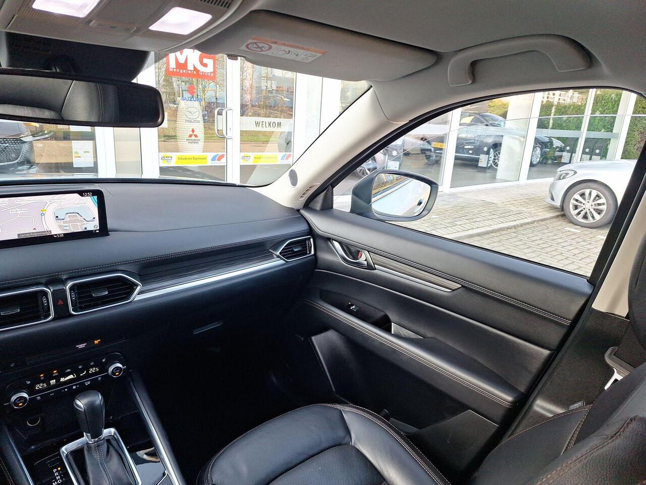 Mazda CX-5 2.5 SkyActiv-G 194 Luxury | Automaat | Leer-Pakket | Trekhaak Wegklapbaar | Apple Carplay-Android Auto