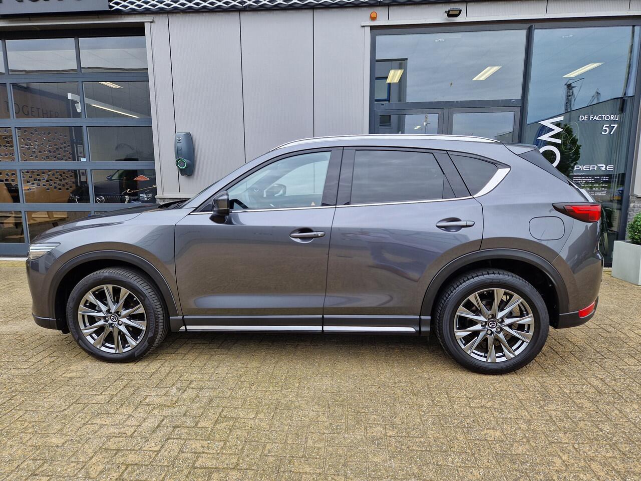 Mazda CX-5 2.5 SkyActiv-G 194 Signature | AUTOMAAT | FULL OPTION | LEDER | OPEN DAK 2000 KG TREKGEWICHT!