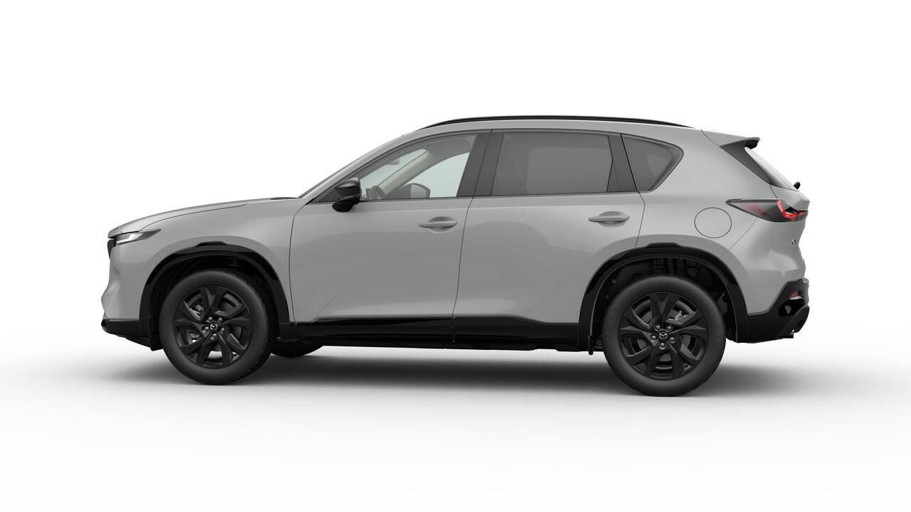 Mazda CX-5 Homura - Zwart lederen interieur | 19-inch lichtmetalen velgen, Black | Alarmsysteem | Automatisch dimmende binnenspiegel met randloos design