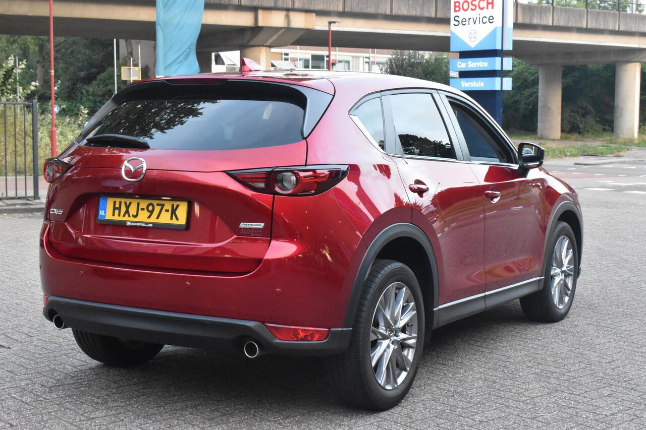 Mazda CX-5 2.5 SkyActiv-G 194 GT-M TREKHAAK | HUD | BSM | 100% Onderhouden | 360 Camera | Stuur/Stoelverwarming | 12 mnd BOVAG garantie Whatsapp 06-53188999