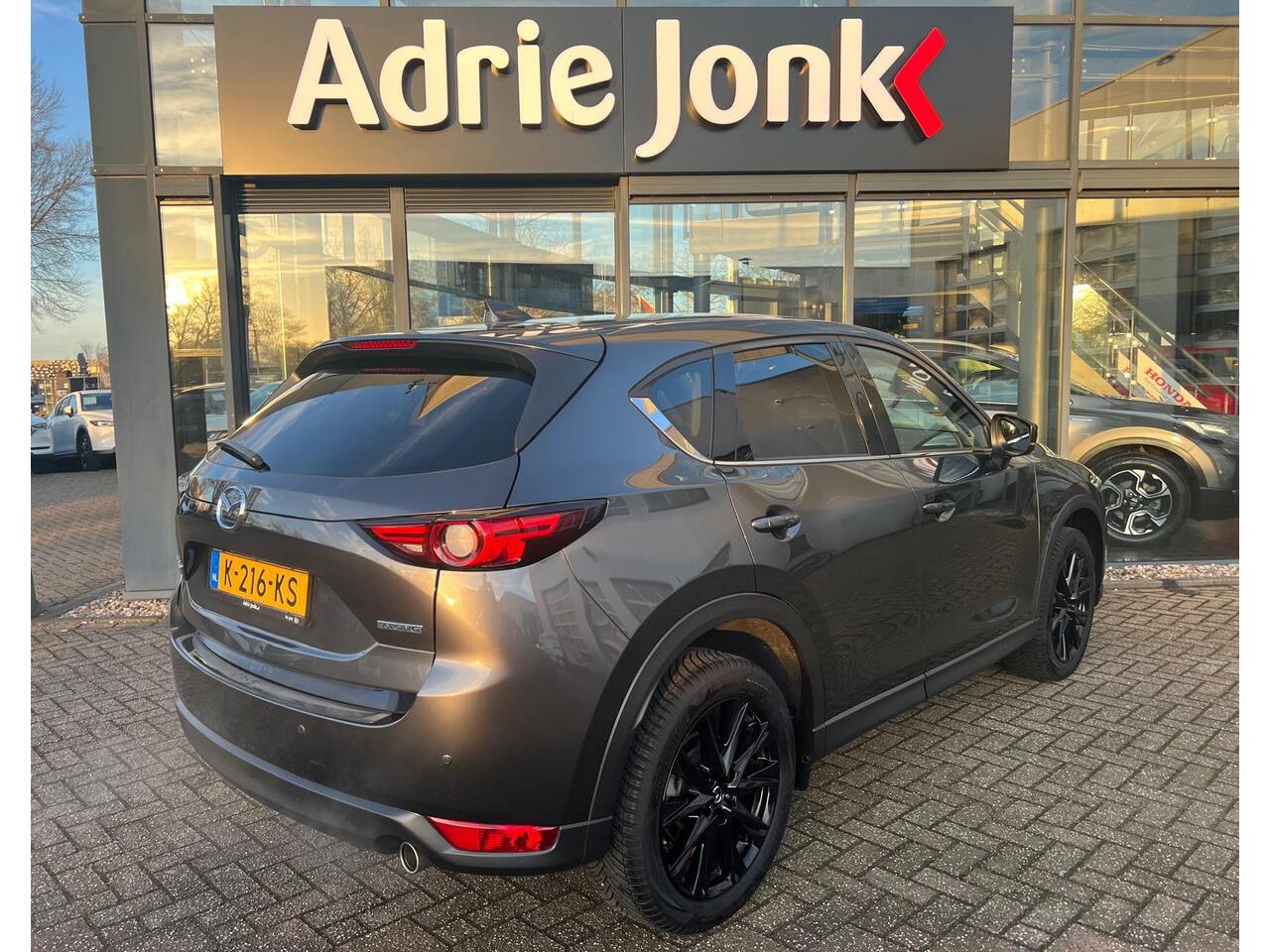 Mazda CX-5 2.0 SkyActiv-G 165 Sportive AUTOMAAT | 360 CAMERA | El.A.KLEP | ADAPTIVE CRUISE | HEAD-UP DISPLAY | LEDER/ALCANTARA | Bose AUDIO | STOEL- en STUURVERWARMING |