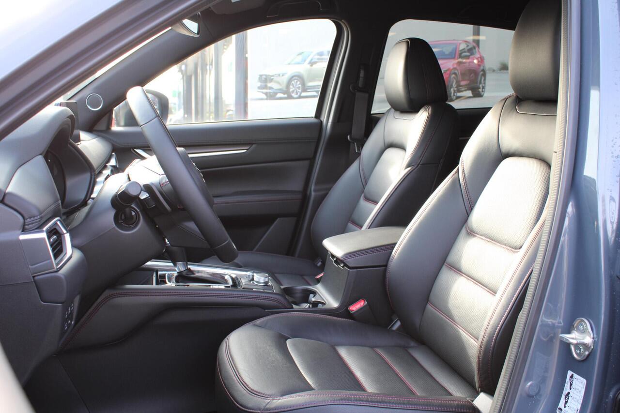 Mazda CX-5 2.0 e-SkyActiv-G M Hybrid 165 Homura , Demovoordeel ¤ 7.390-, Navi, Adap.Cruise, Clima, Leder, Apple Carplay, 360 Camera, PDC, HUD, Stoelverwarming/ventilatie, 19" LMV, Elek.Achterklep