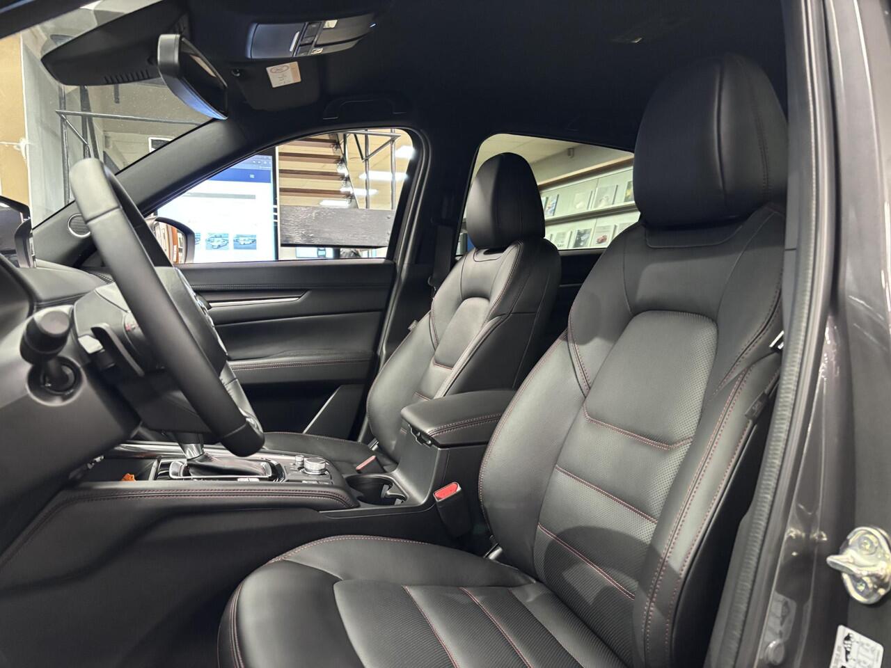 Mazda CX-5 2.0 e-SkyActiv-G M Hybrid 165 Homura , Nieuwe Auto, 10 KM, Registratievoordeel ¤ 5.000-, Leder Pack, Adap.Cruise, Navi, Apple Carplay, 360 Camera, PDC, HUD, Stoelverwarming/ventilatie, 19" LMV