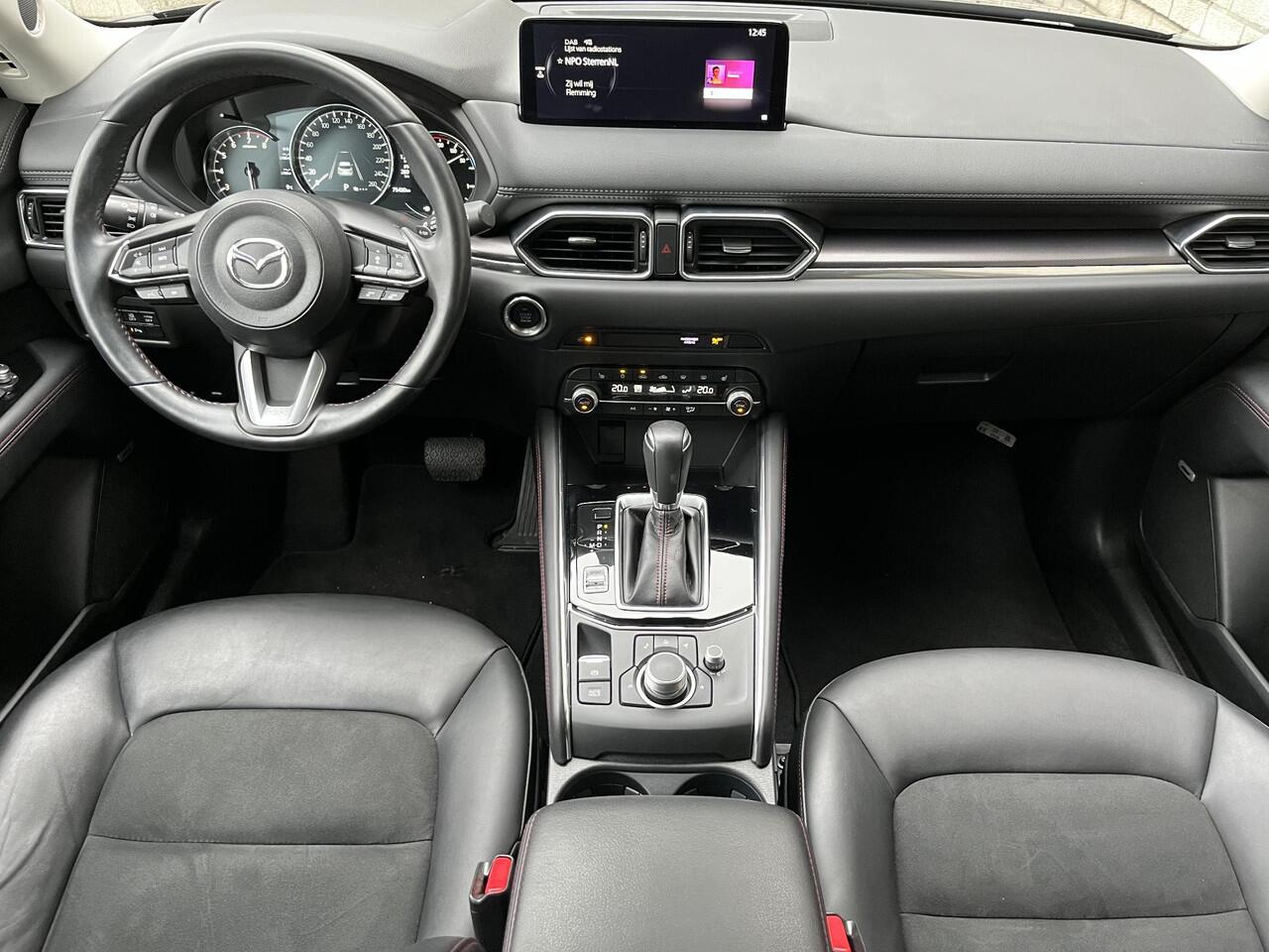 Mazda CX-5 2.0 SkyActiv-G 165 Sportive | Adaptive Cruise Control | 360° Camera | Stoel + stuurverwarming | Elektrische Achterklep |