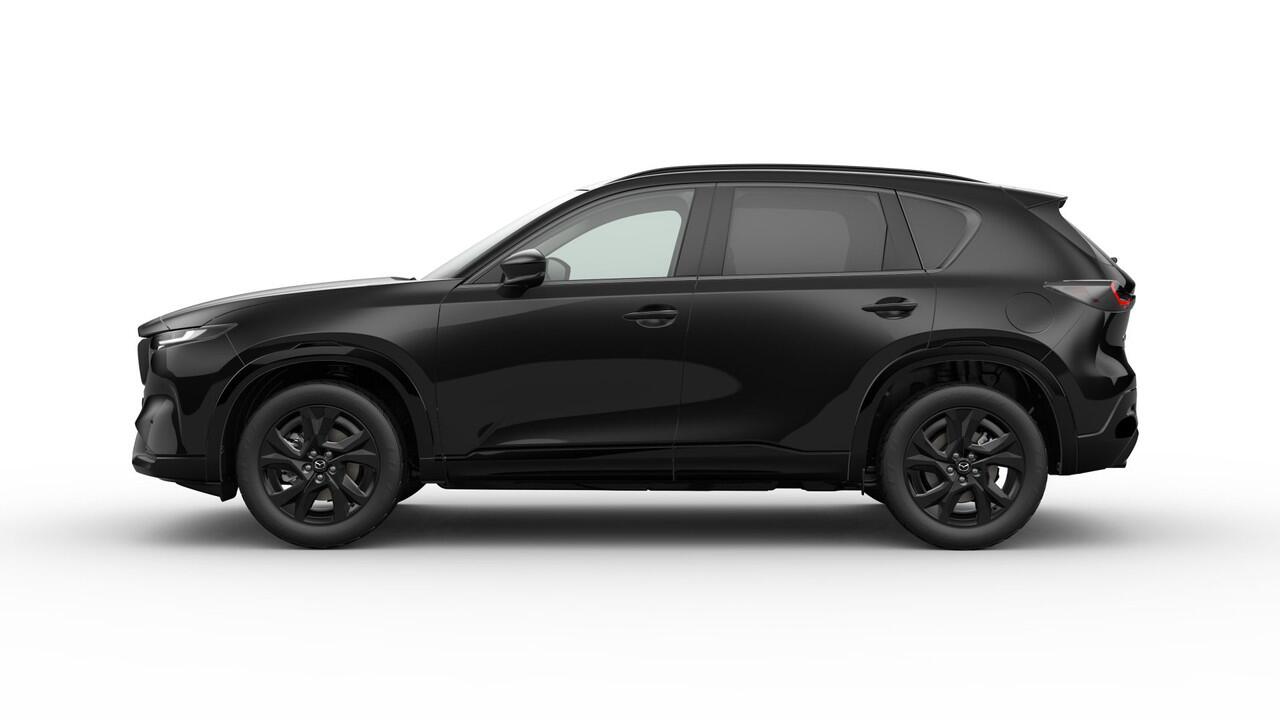 Mazda CX-5 Homura - Tan lederen interieur & Panoramic Pack | 19-inch lichtmetalen velgen, Black | Alarmsysteem | Automatisch dimmende binnenspiegel met randloos design