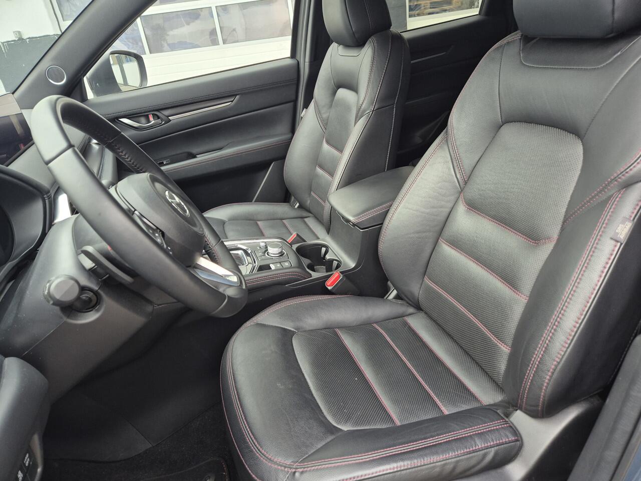 Mazda CX-5 2.0 e-SkyActiv-G M Hybrid 165 Homura EXPORT PRIJS EX BTW EN BPM schade leder automaat