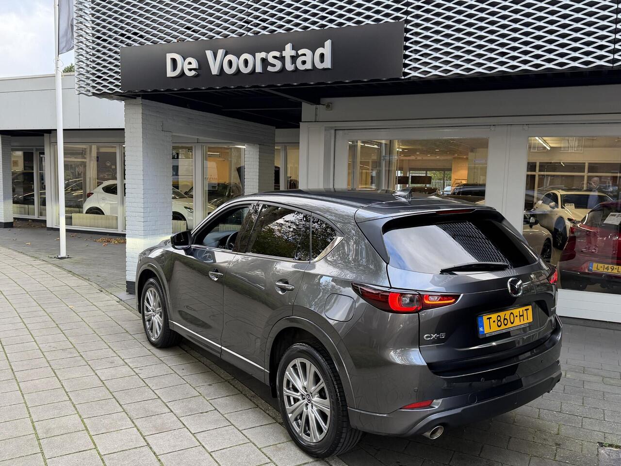 Mazda CX-5 2.0 e-SkyActiv-G M Hybrid 165 Takumi Automaat | 360 camera | Nappa leder | elek. klep | Ned. auto | dealer onderhouden.