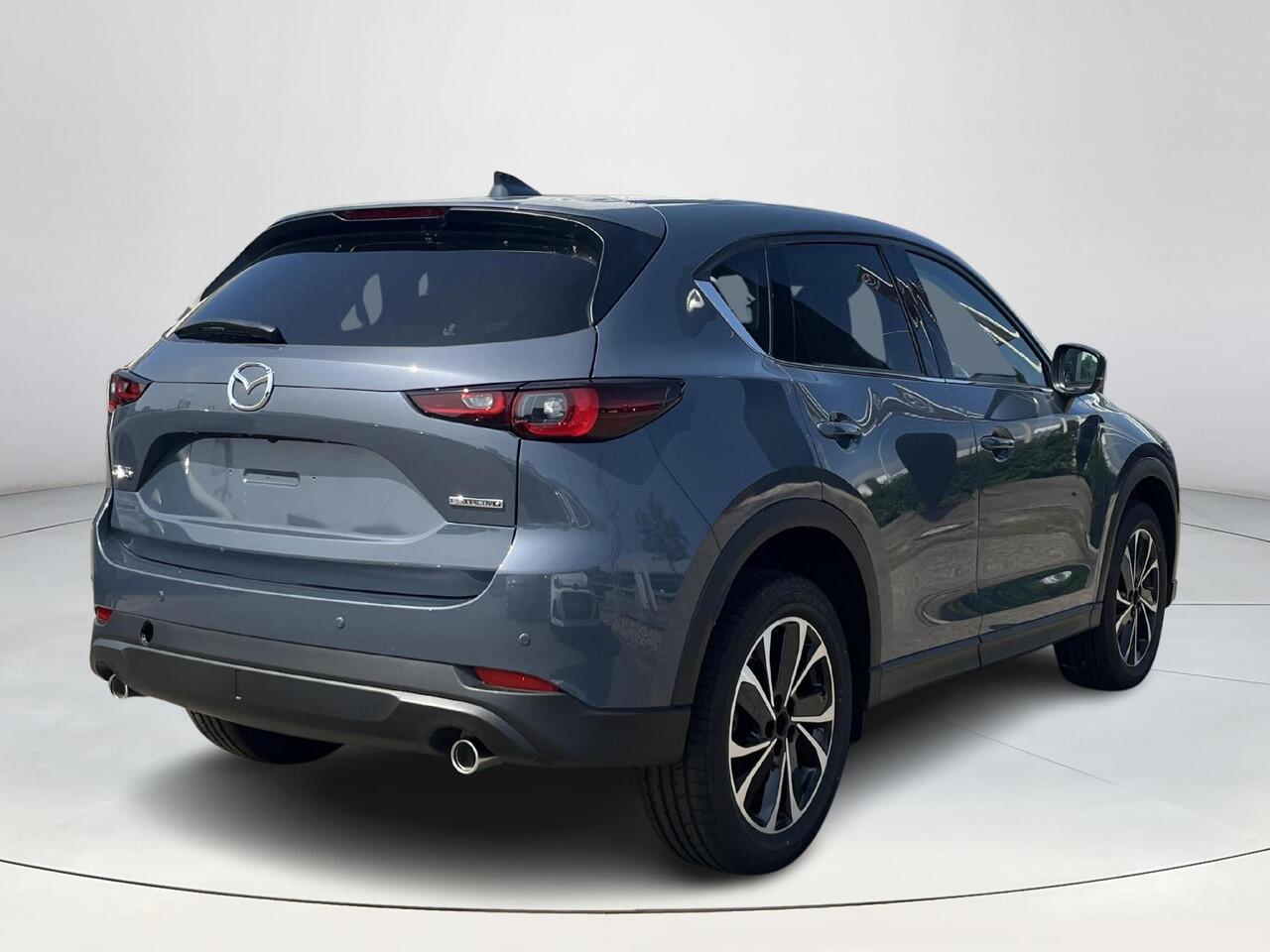 Mazda CX-5 2.0 e-SA-G M Hybrid 165 Exclusive line ¤ 7.500,- korting | Elektrische stoelen met geheugenstand | Stoelkoeling en Verwarming | Stuurverwarming | 360 Camera | Bose | Adaptieve cruise control | Head-up Display |