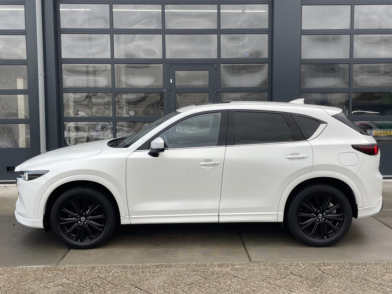 Mazda CX-5 2.0 e-SkyActiv-G 165 M Hybrid 165 Takumi | AUTOMAAT | TREKHAAK | OPEN DAK | FULL-OPTION!! NAVI | WINTERPAKKET | 19 INCH LMV | LED | 2000 KG TREKGEWICHT