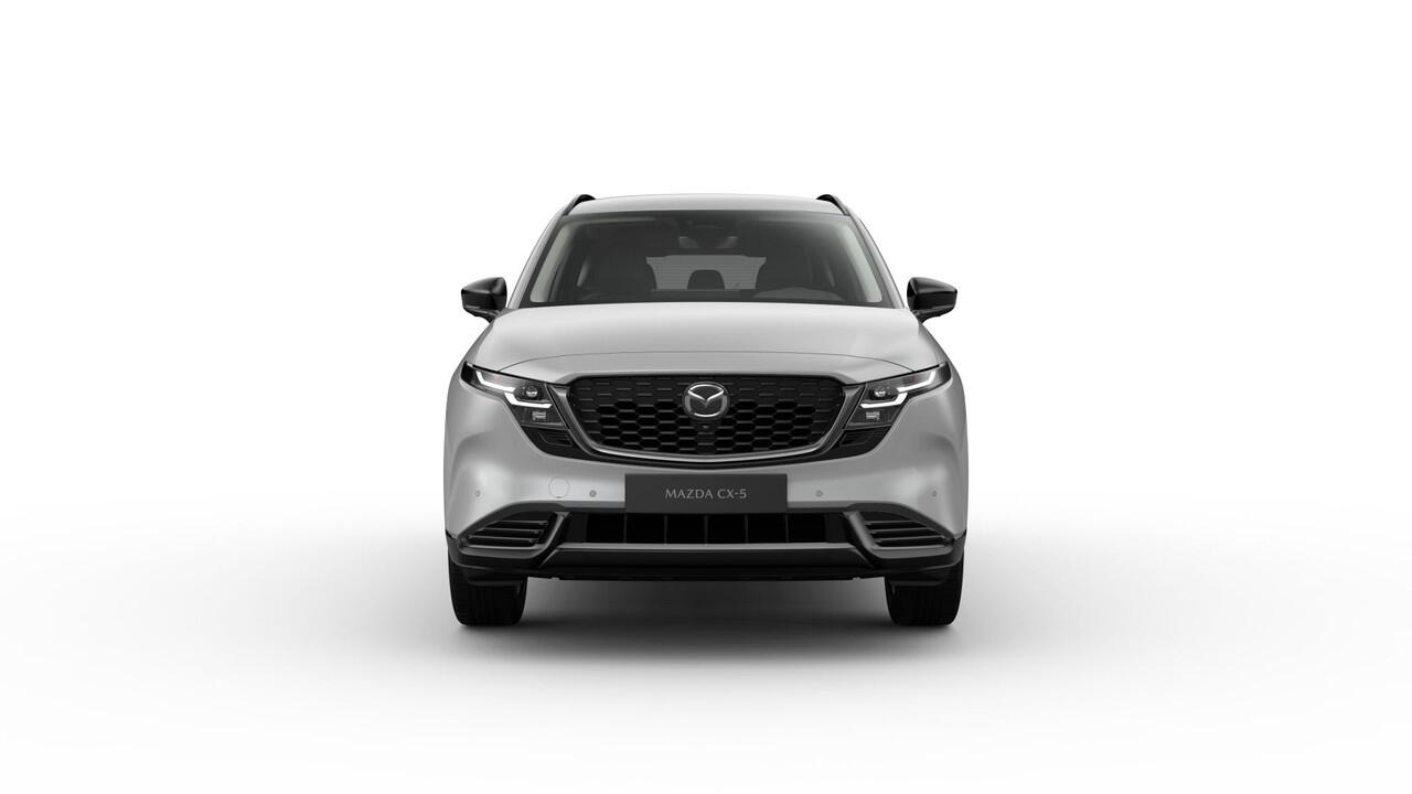 Mazda CX-5 Homura - Zwart lederen interieur | 19-inch lichtmetalen velgen, Black | Alarmsysteem | Automatisch dimmende binnenspiegel met randloos design