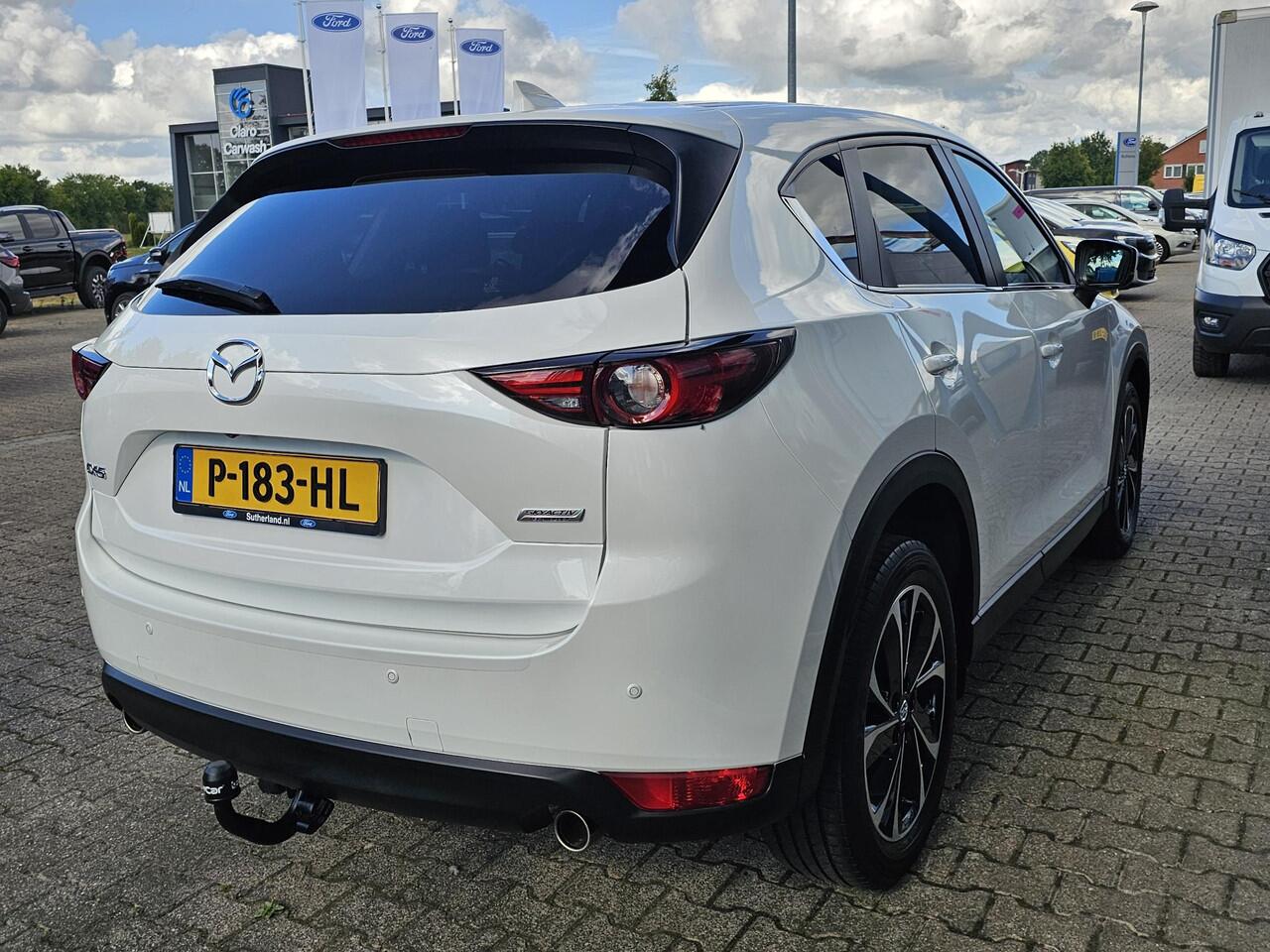 Mazda CX-5 2.5 SkyActiv-G 194 GT-M 2de eigenaar | Xenon | 19'' velgen | Head-up display | App-voorbereiding | Trekhaak | 2.000 kg trekgewicht | Elektrisch bedienbare achterklep etc.