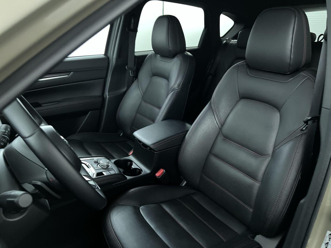 Mazda CX-5 2.0 e-SkyActiv-G M Hybrid 165 Homura | Rijklaar | Dealeronderhouden | HUD | ACC | 360 Camera | Leder | 19'' LM Velgen