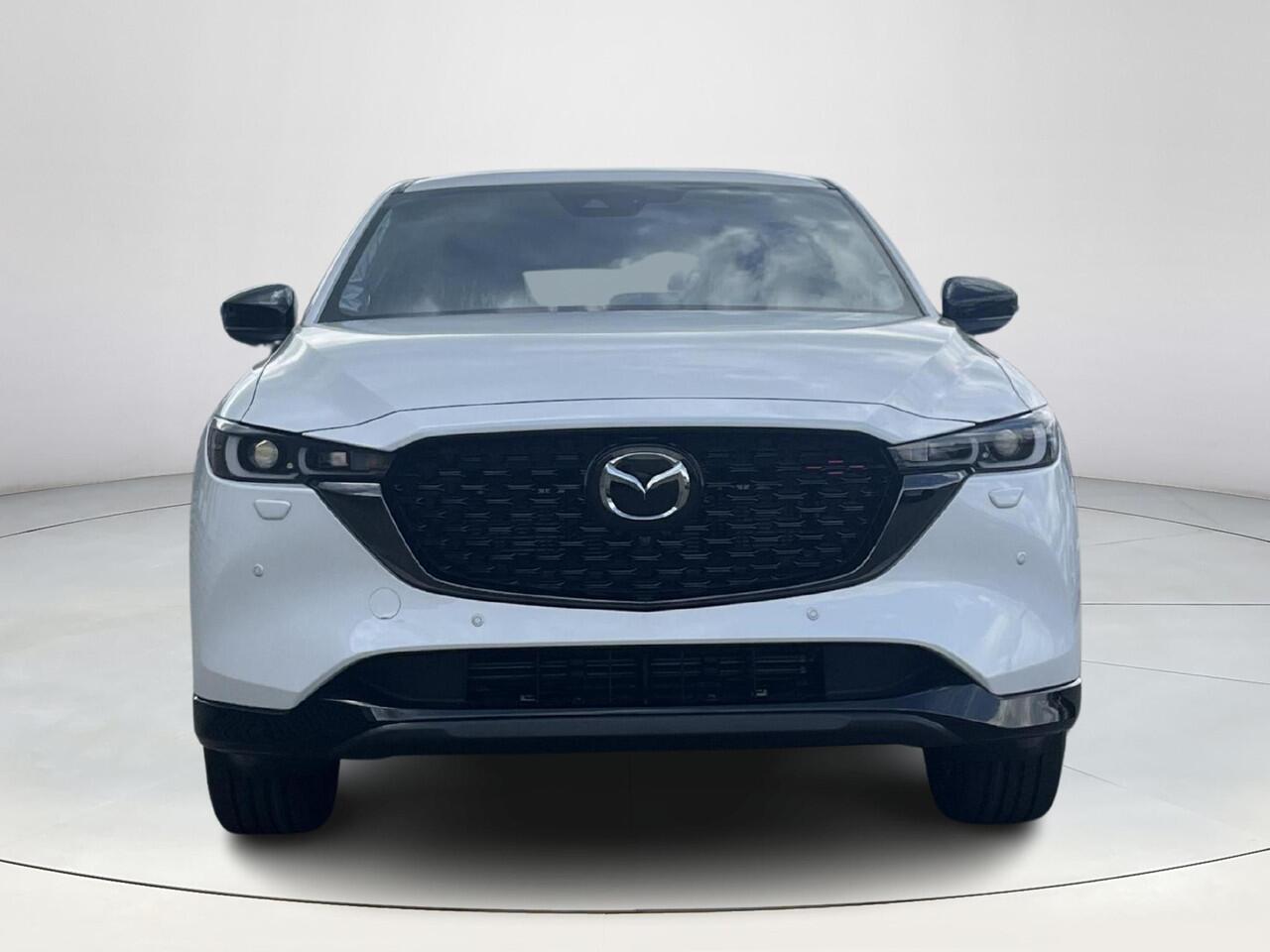 Mazda CX-5 2.0 e-SkyActiv-G M Hybrid 165 Homura ¤ 7.500,- korting | Schuif/kanteldak | Elektrische stoelen met geheugenstand | Stoelkoeling en Verwarming | Stuurverwarming | 360 Camera | Bose | Adaptieve cruise control | Head-up Display |