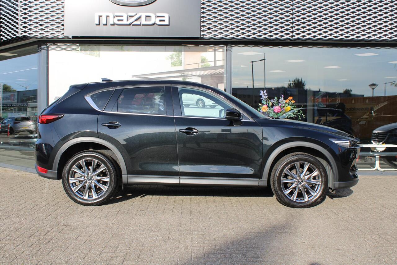 Mazda CX-5 2.5 AWD SkyActiv-G 194 Signature , Automaat, Leder, Adap.Cruise, 360 Camera, All Season, Bose, Navi, Apple Carplay, LMV 19 Inch, Stoelventilatie, HUD