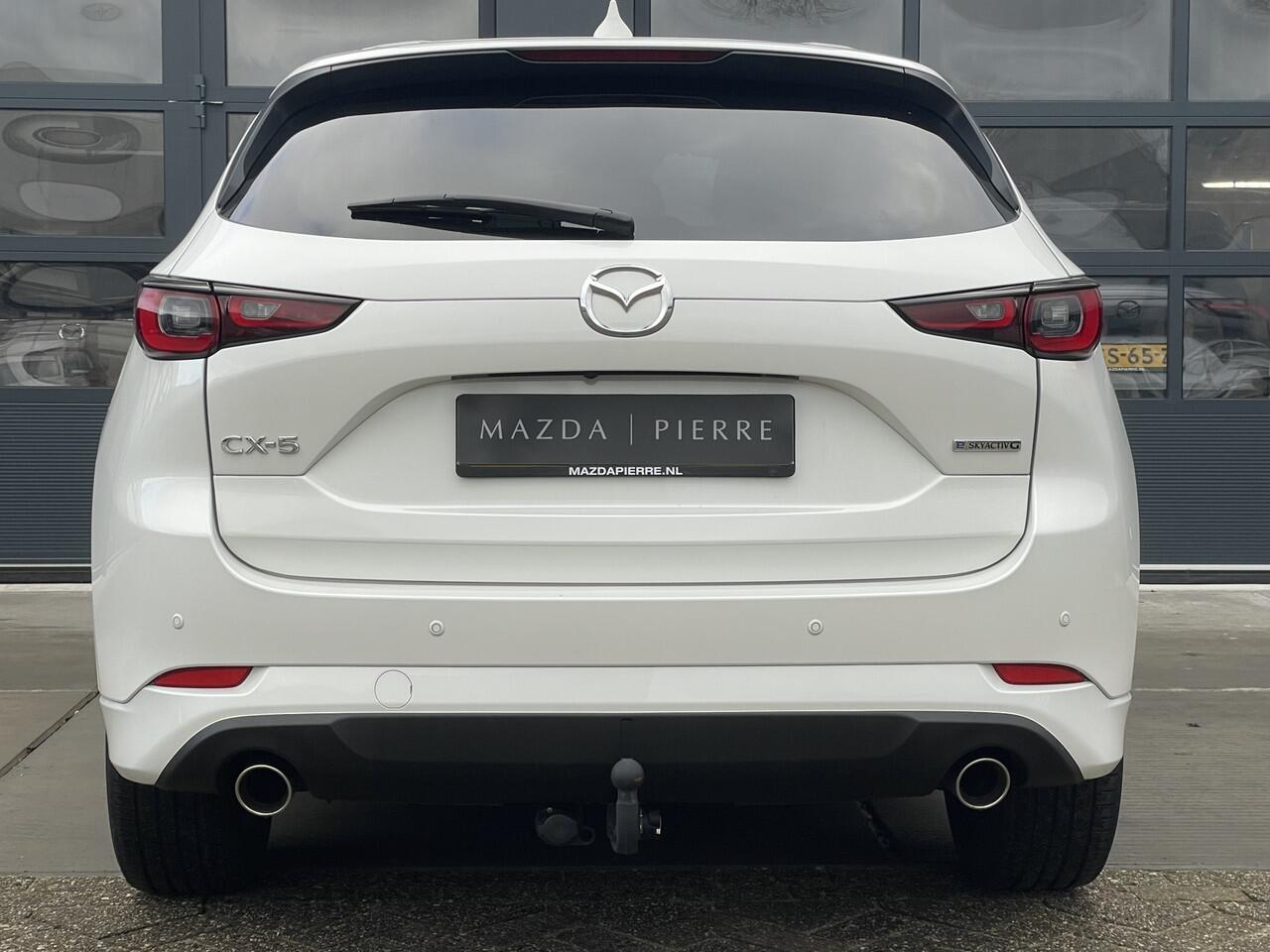 Mazda CX-5 2.0 e-SkyActiv-G 165 M Hybrid 165 Takumi | AUTOMAAT | TREKHAAK | OPEN DAK | FULL-OPTION!! NAVI | WINTERPAKKET | 19 INCH LMV | LED | 2000 KG TREKGEWICHT
