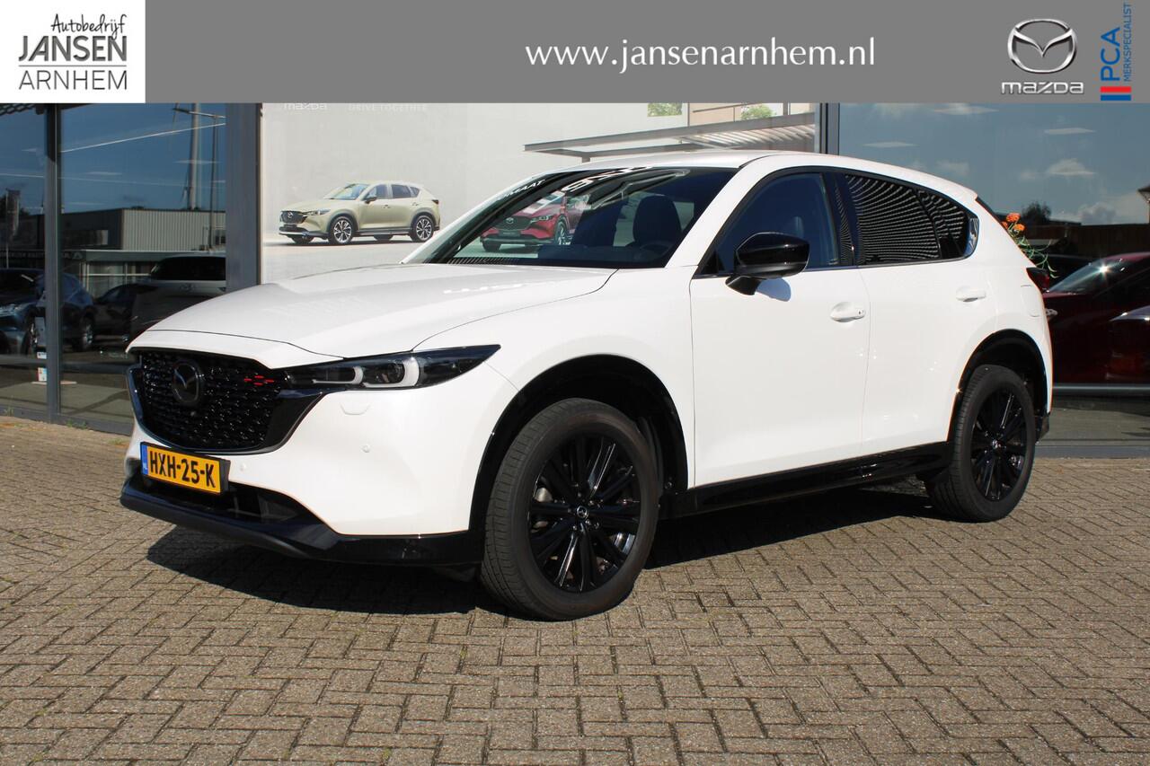 Mazda CX-5 2.5 SkyActiv-G 194 Homura , Automaat, Leder, 360 Camera, Adap.Cruise, Bose, LMV 19 Inch, HUD, Navi, Apple, Stoelventilatie/Verwarming
