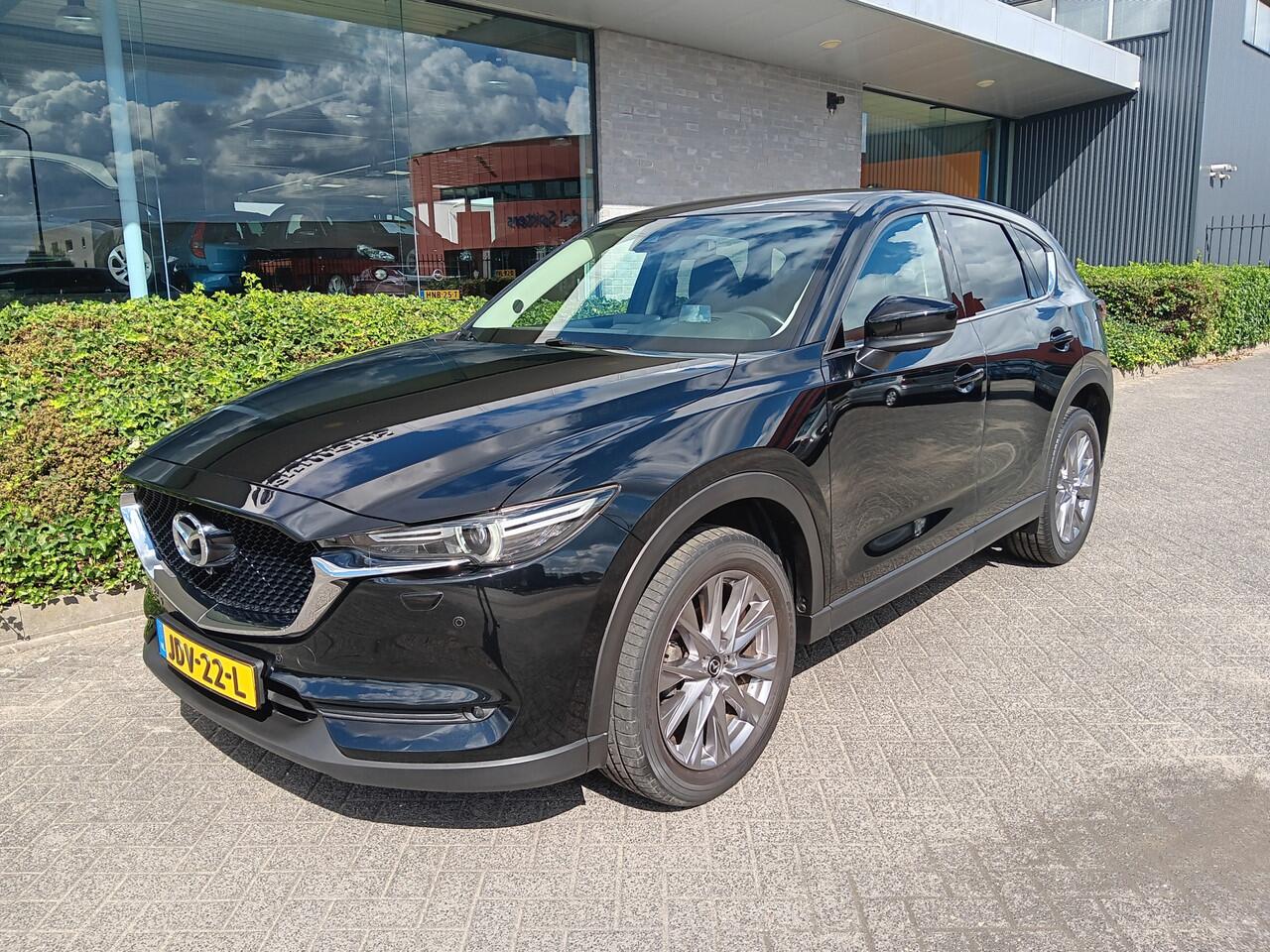 Mazda CX-5 2.0 SkyActiv-G 165 Luxury AUTOMAAT, Leder, Navi, Clima, Head-up, etc. incl. 12 MND BOVAGGARANTIE stoelkoeling voor, stoelverwarming voor én achter, zeer compleet!