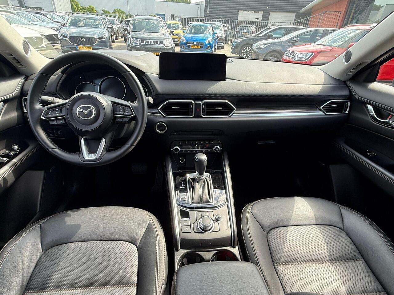 Mazda CX-5 2.0 e-SkyActiv-G M Hybrid 165 Exclusive-Line | Automaat | Trekhaak | Leer pakket | Rijklaarprijs!